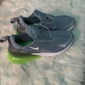 Nike Air Max 270 Obsidian Mist Lime Blast